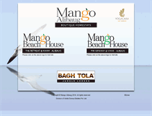 Tablet Screenshot of mangoalibaug.com